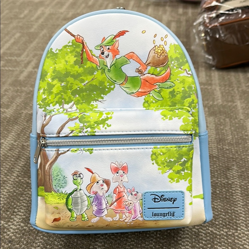 Disney Loungefly Robin Hood Mini Backpack